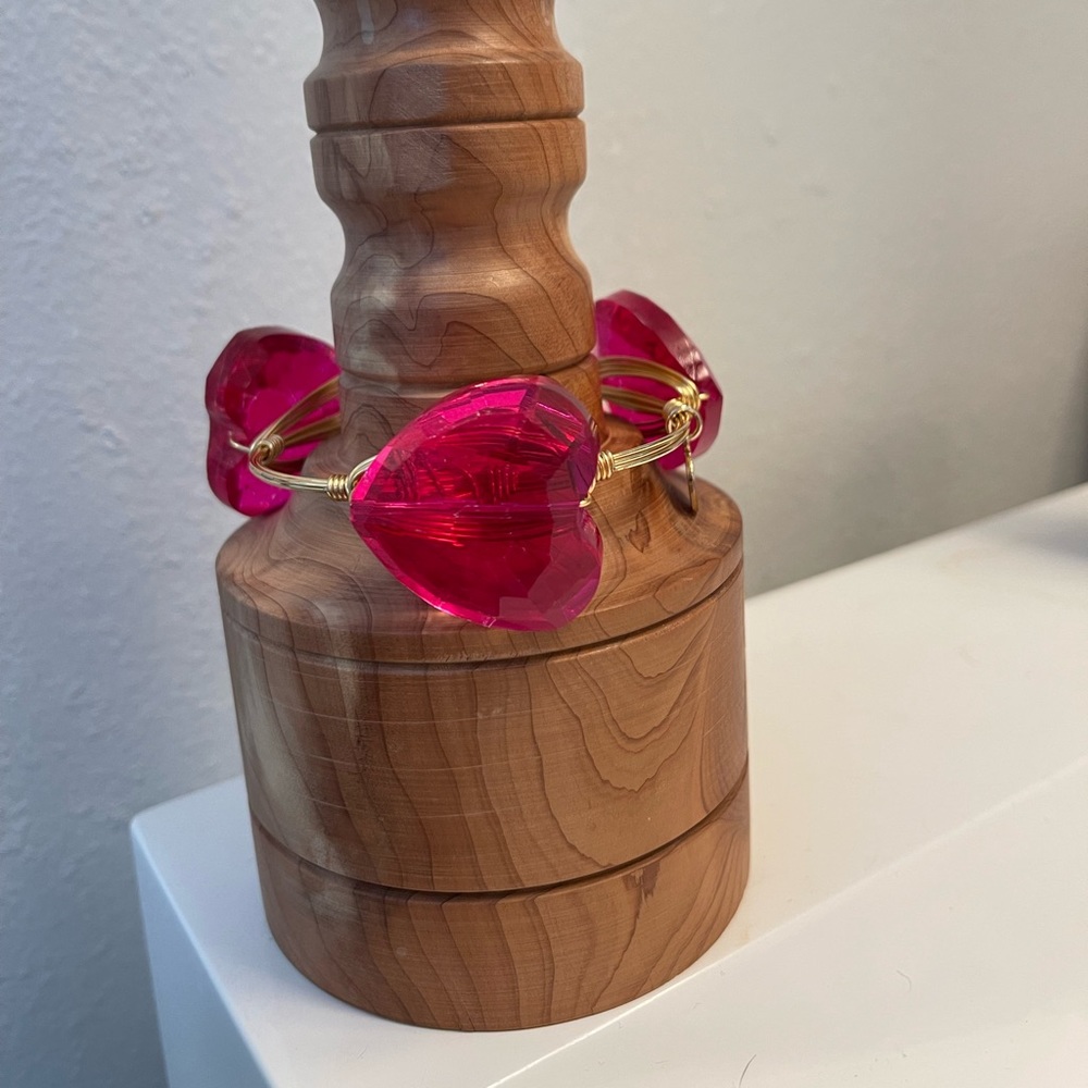 Bourbon & Bowties heart bracelet